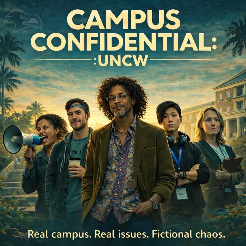 Campus Confidential UNCW pitch art