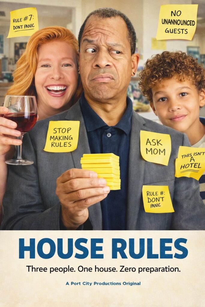 House Rules poster / book artwork