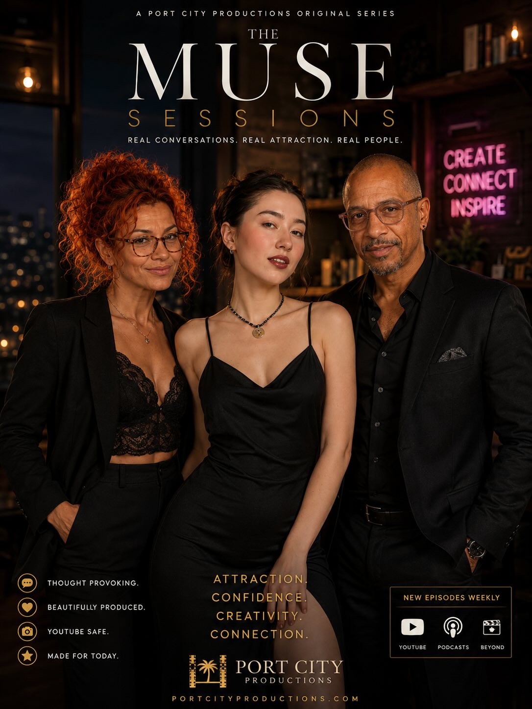 The Muse Sessions concept poster